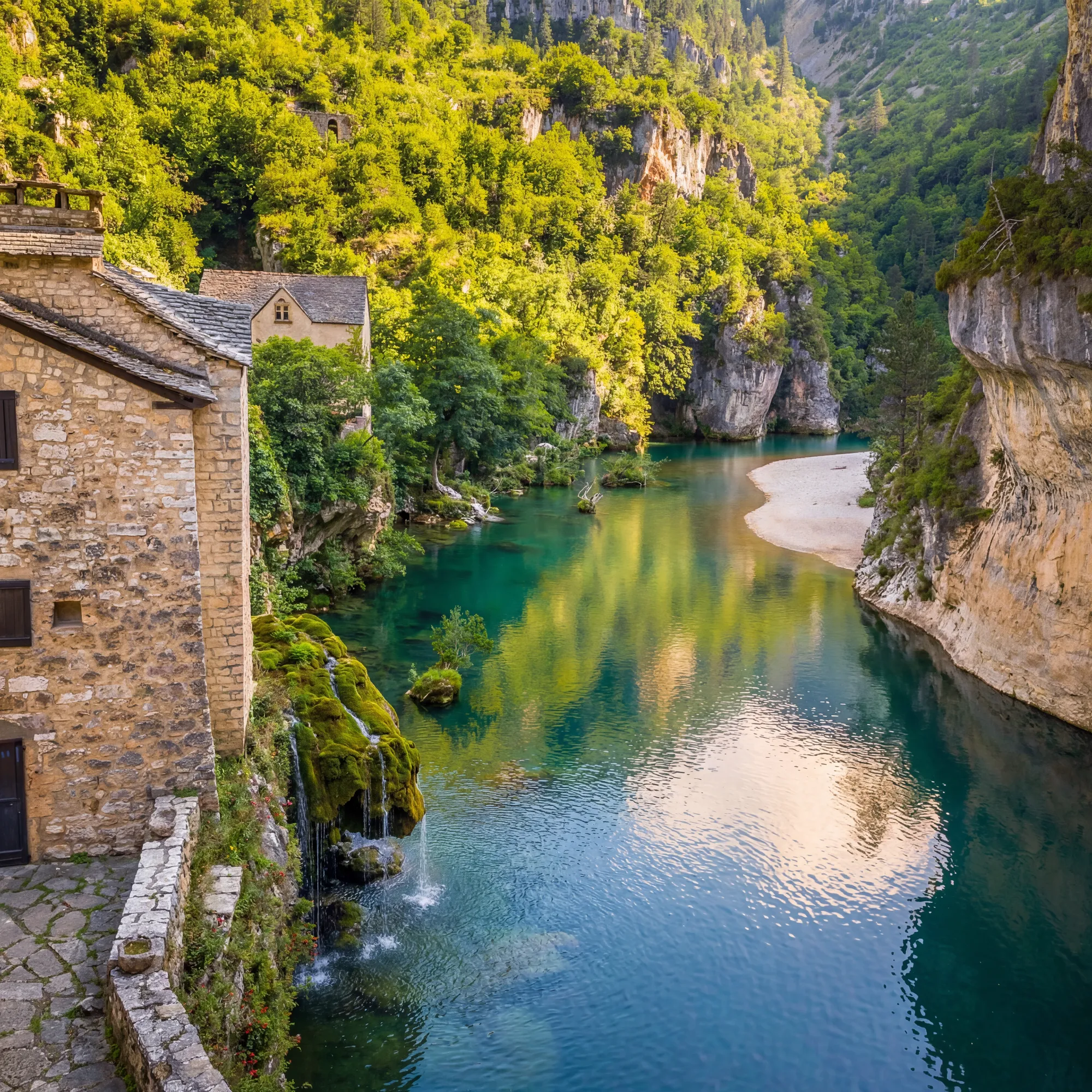 Sentier de randonnée GR 736 des cent vallées